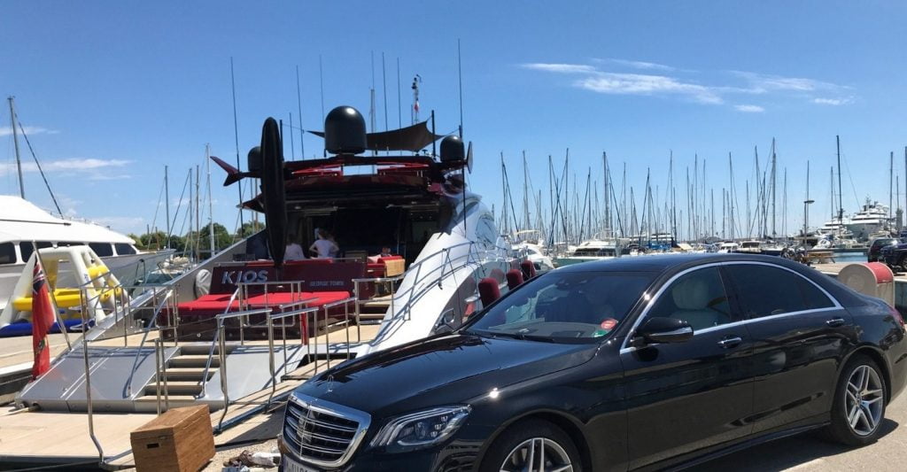 taxi transfer from yachts marina in lefkada