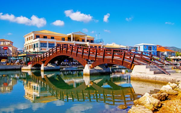 Lefkada Town, The Bridge