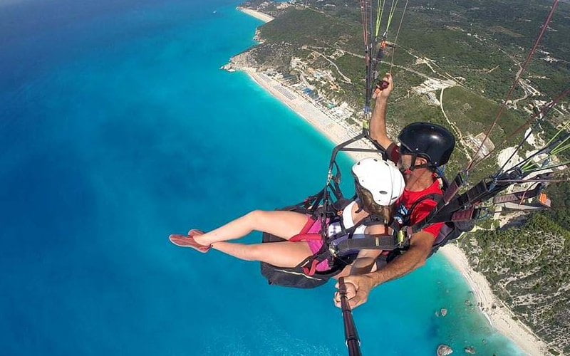 Lefkada Paragliding Tour