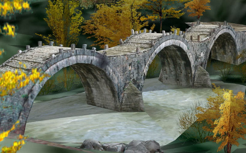 Stone Bridge In Zagori